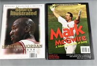 Michael Jordan sports illustrated and mark