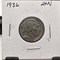 1936 BUFFALO NICKEL