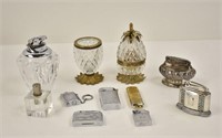 Table & Other Lighters Inc. French Cut Glass Set