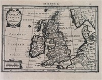 36 maps from Mercator, Atlas Minor, [ca 1610-1651]
