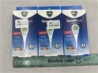 NEW Lot of 3- Vicks Speed Read Thermometer