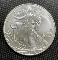 2013 Uncirculated 1 Ounce Silver American Eagle