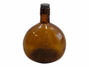 Amber  W&A Gilbey Limited Bottle