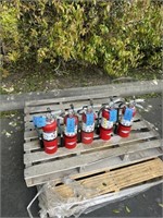 Lot of 5 Fire Extinguishers