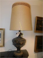 Table Lamp Vintage Very Heavy Approx.44" Tall