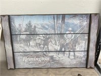 Remington Single Sided Wood Sign 22" x 13"