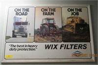 1970 Wix Filters Metal Sign - 35 x 23