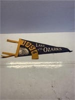 1954 Lake of The Ozarks 18” Pennant