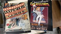 Two Doonesbury Comic books 1970s-80s
