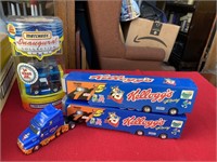 Kellogg's Racing Truck w/ extra trailer & more