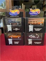 4 Hot Wheels Collectibles