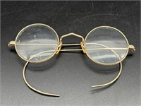 Antique Gold Plated Reading Glasses