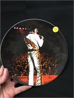 Elvis On Stage in Wichita Collector Plate