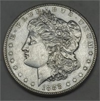 1888 Morgan Silver Dollar BU