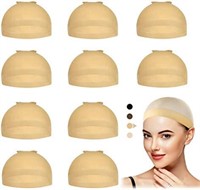 Dreamlover 10 Pack Stocking Wig Caps for Women,