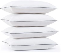 Queen Bed Pillows (20'x28') Set of 4  White