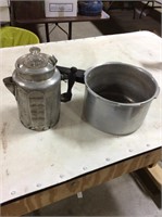 Coffee pot and pot