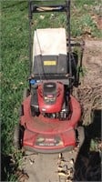 Toro lawnmower ,with bagger