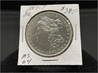 1887-P Morgan Silver Dollar