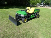 John Deere Gator CX with 54" plow 309.7 hours ID#