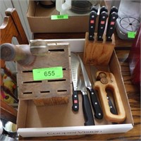 WUSTHOFF KNIVES & SHARPENER, CHICAGO CUTLERY >>.