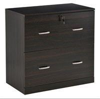 $120 Vinsetto 2-Drawer File Cabinet with Lock