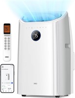 Dreo Portable AC  14 000 BTU  Quiet  White