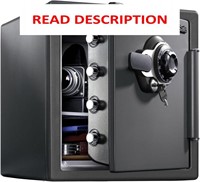 SentrySafe 1.23 cu.ft. Fireproof Safe  Grey