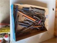 Box of Assorted Chisels