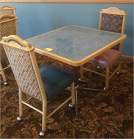 Square Diner Table with 2 Chairs