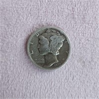 1939 D Mercury Dime