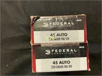 45 ACP - Federal Premium - 230 gr RN