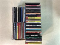 45 Music CDs, Assorted Artists