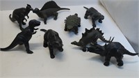 plastic toy dinos