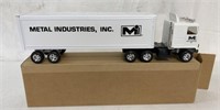 Metal Industries Tractor Trailer with Box #3155