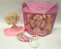 Vintage Barbie Beauty Center Doll Head