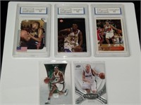 (5) NBA Assorted Card Lot