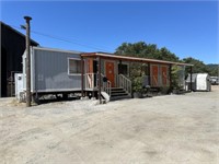 12x56 Office Trailer w/Hitch, Axle, & Tires