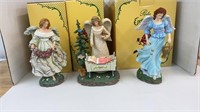 (3) Pipka Earths Angels with original boxes