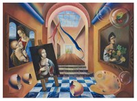 Alexander Astahov- Original Giclee on Canvas "The