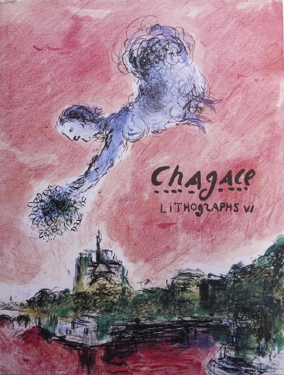 Marc Chagall- Hardcover Book "Lithographs V"