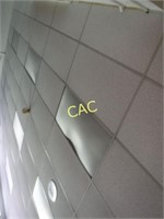 65pc Ceiling Tiles & 9 Fluorence Lights