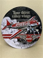 Coca-Cola airplane sign