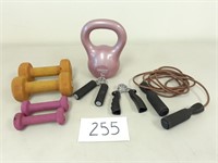 Hand Weights, Kettlebell, Jump Rope, Etc. (No Ship