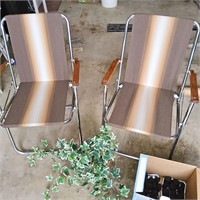 PATIO CHAIRS AND OUTDOOR LOT