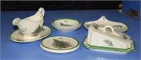 Spode Christmas Tree Serving Pieces-Gravy Boat,