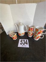 Tea Set with Cups(Carport)