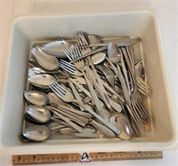 Assortment of Spoons and Forks
