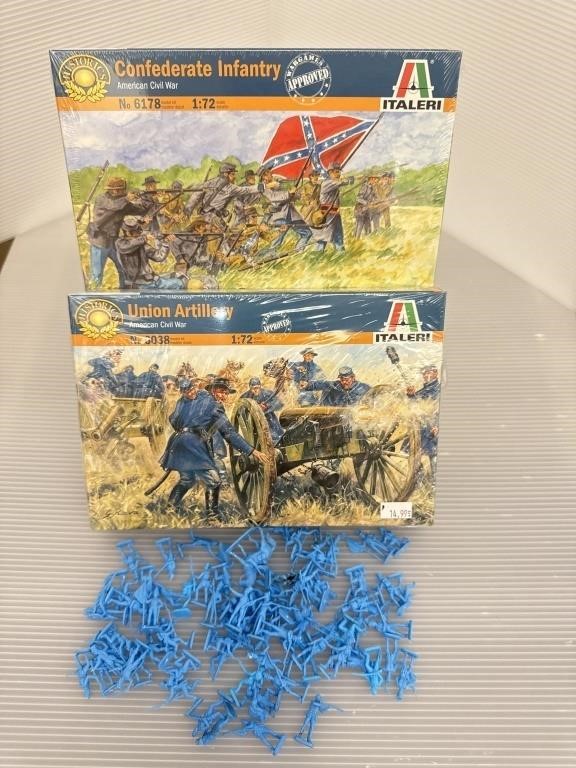 Civil War 1:72 Model  Figures