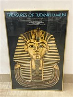 1976 Treasures of Tutankhamun Framed Poster